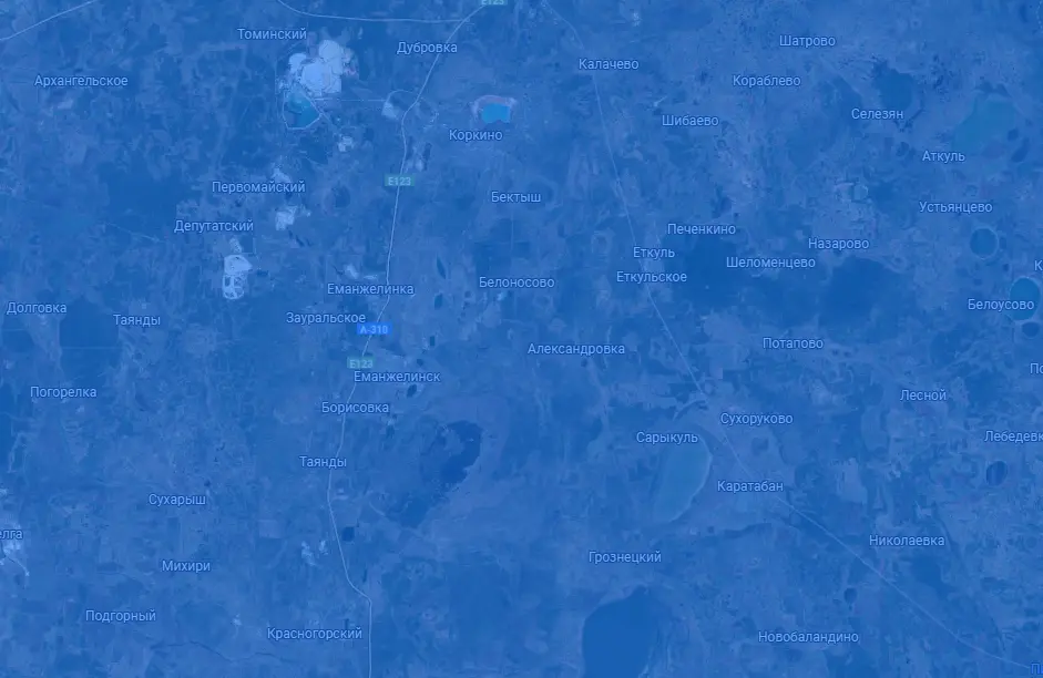Газификация Еткульского района