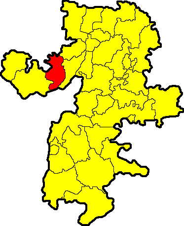 Карта Саткинского района