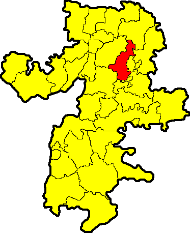 Карта Сосновского района